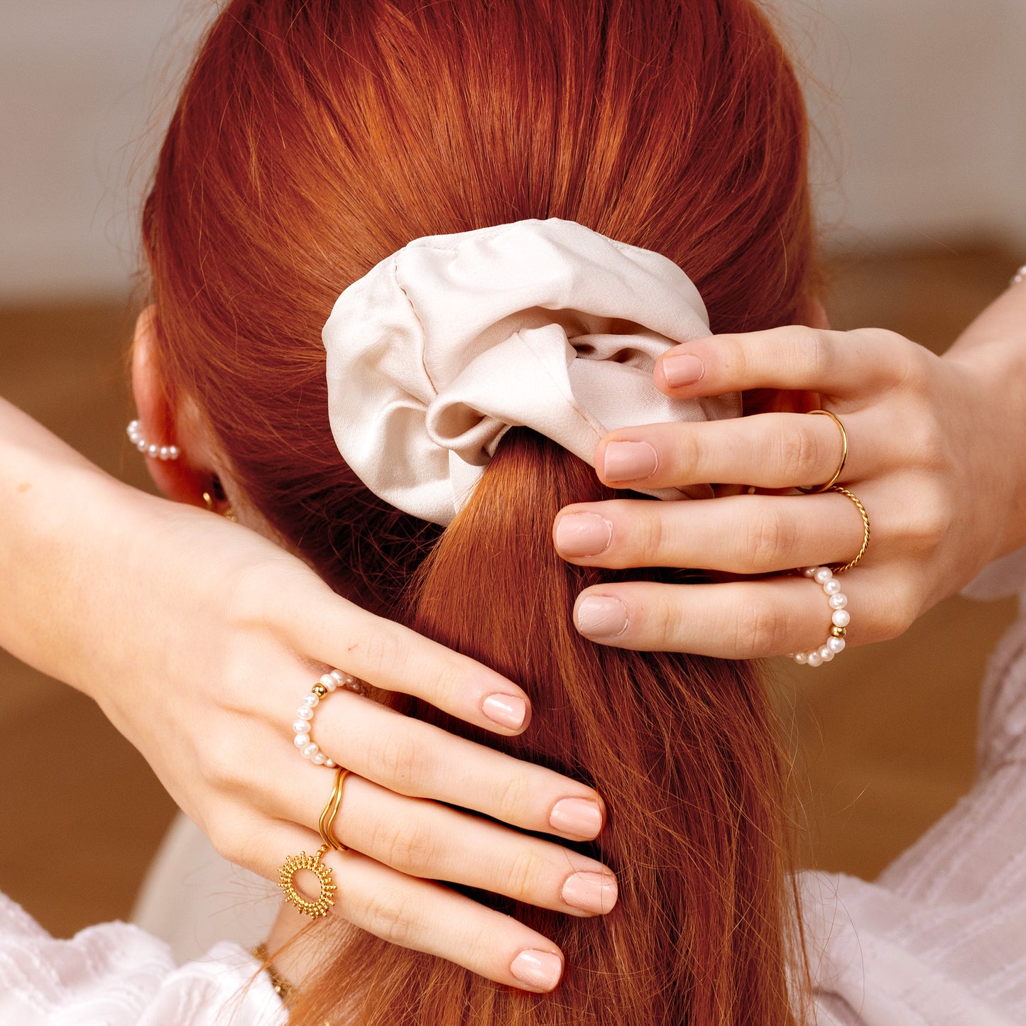 Shimmering Scrunchie Medium - More Colors