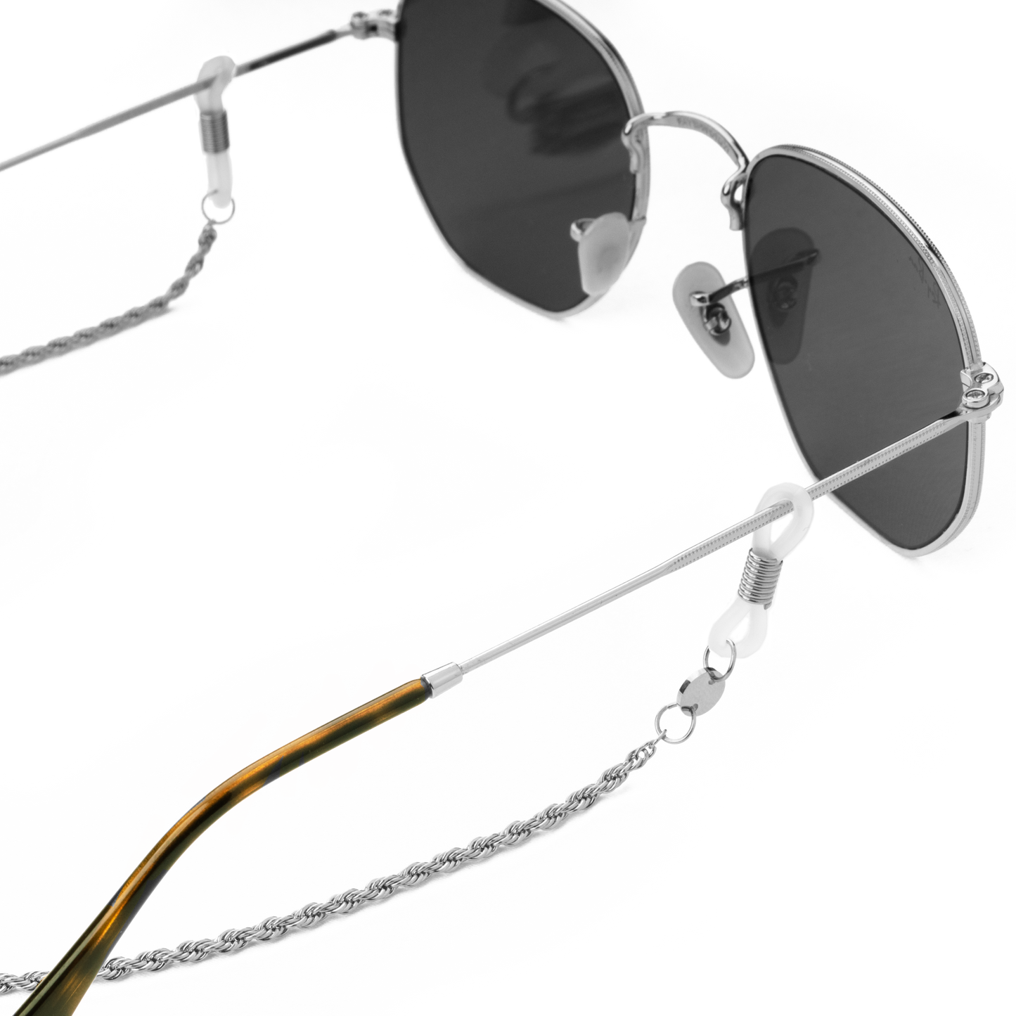 Olas Sunglasses Chain Silver