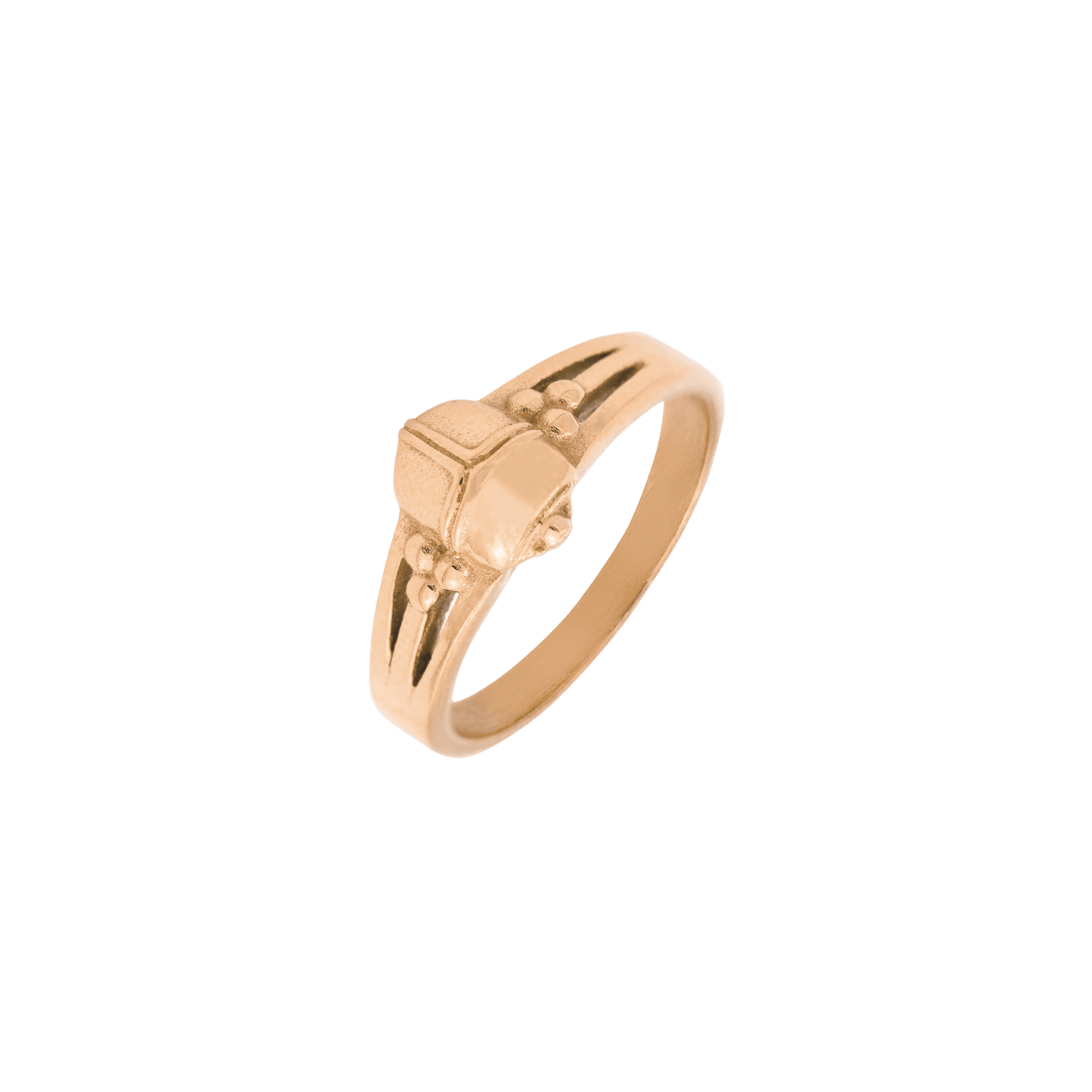Scarab Ring Rose Gold