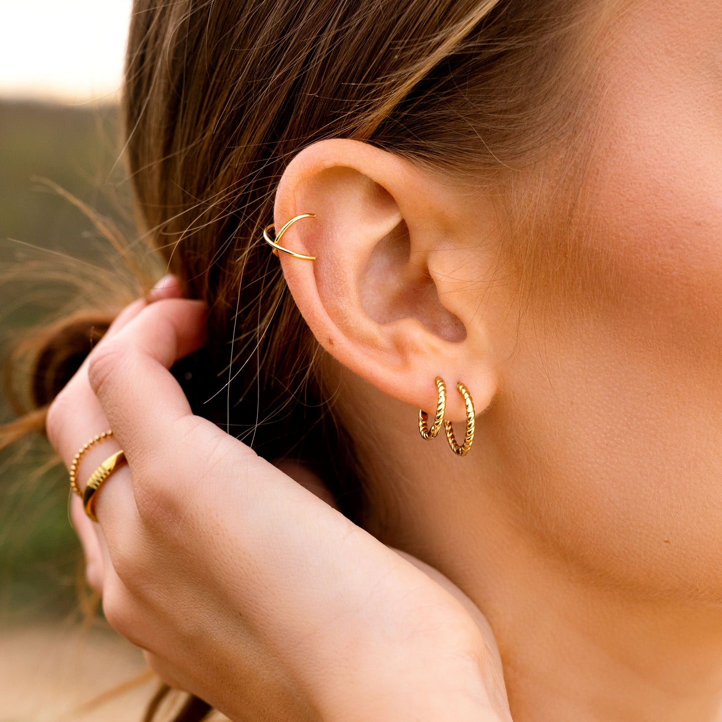 Twisted Hoops Baby