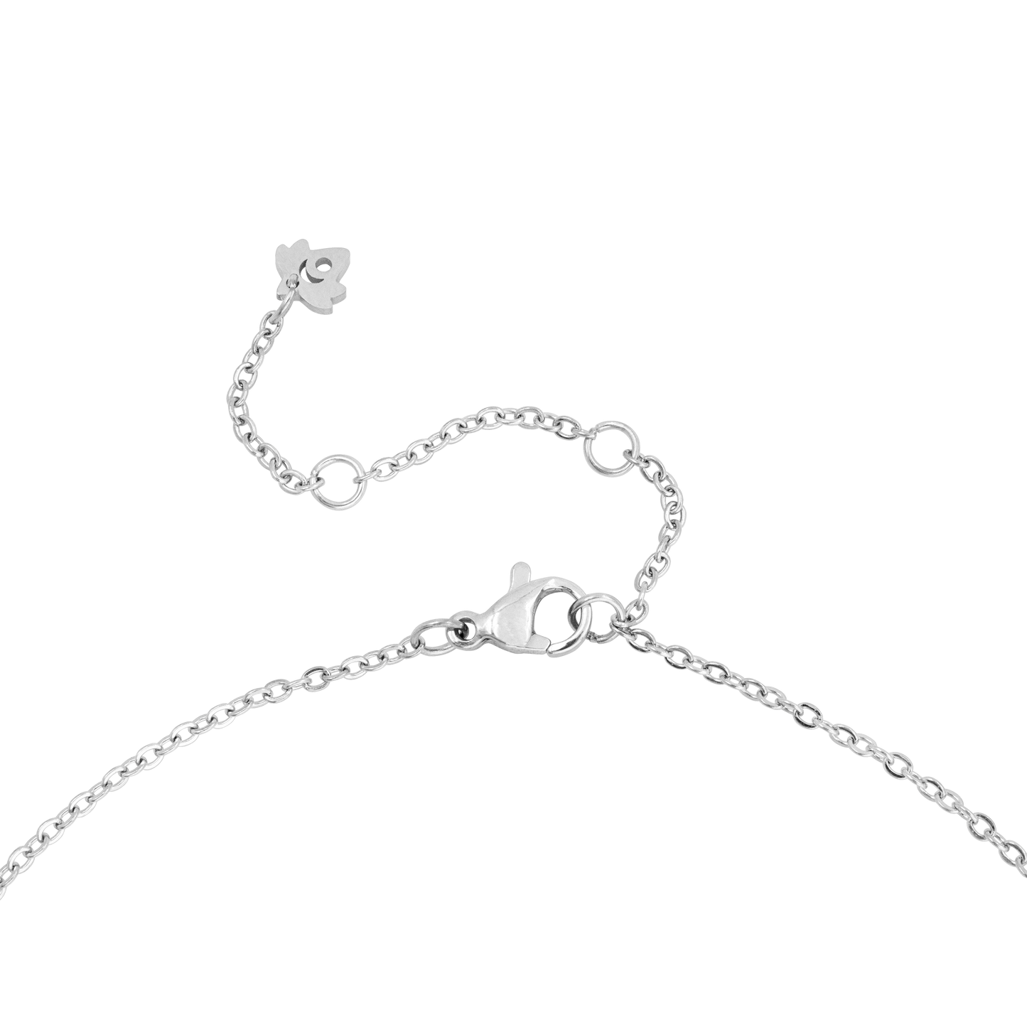 Beach Nights Necklace Silver