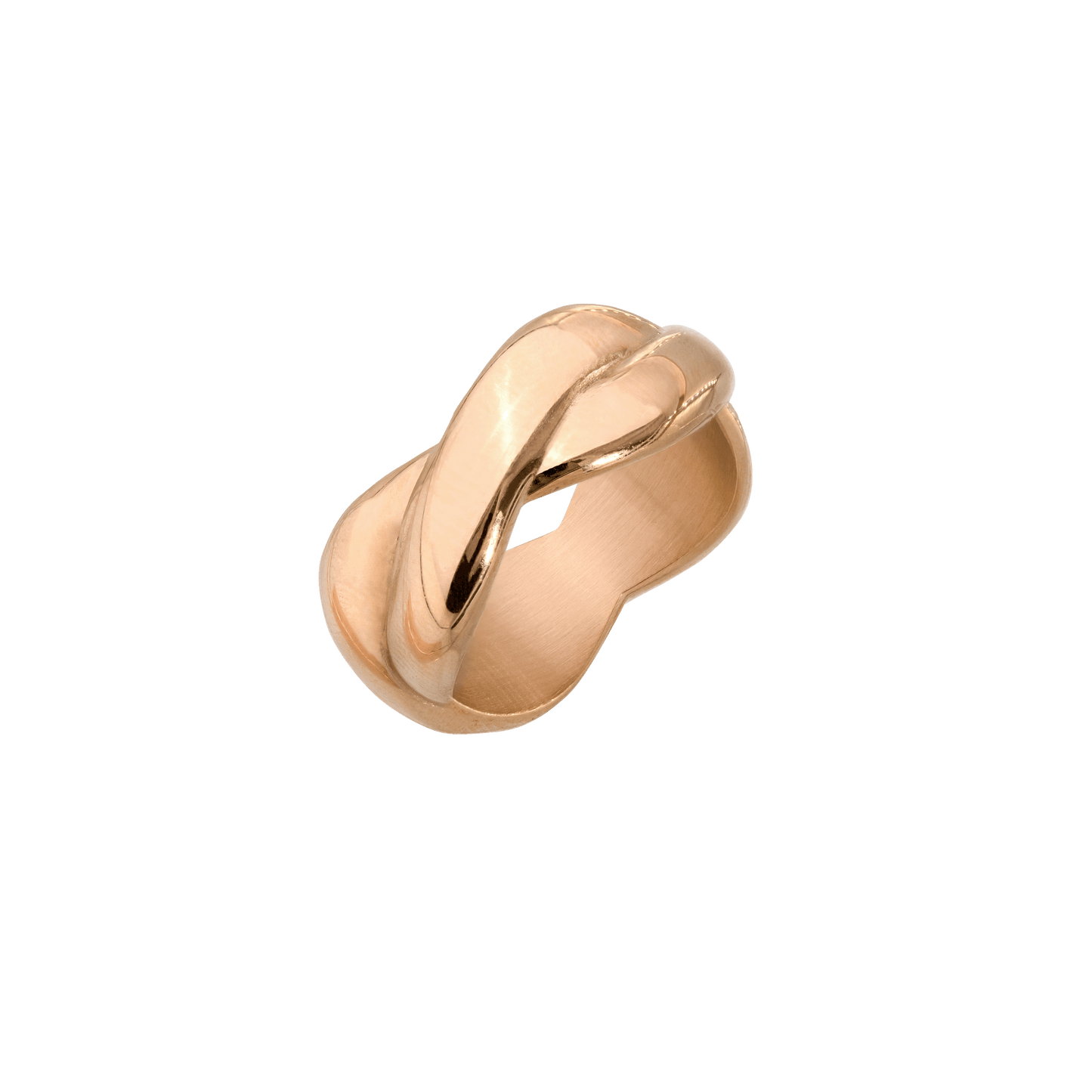 Female DNA Ring Rose Gold