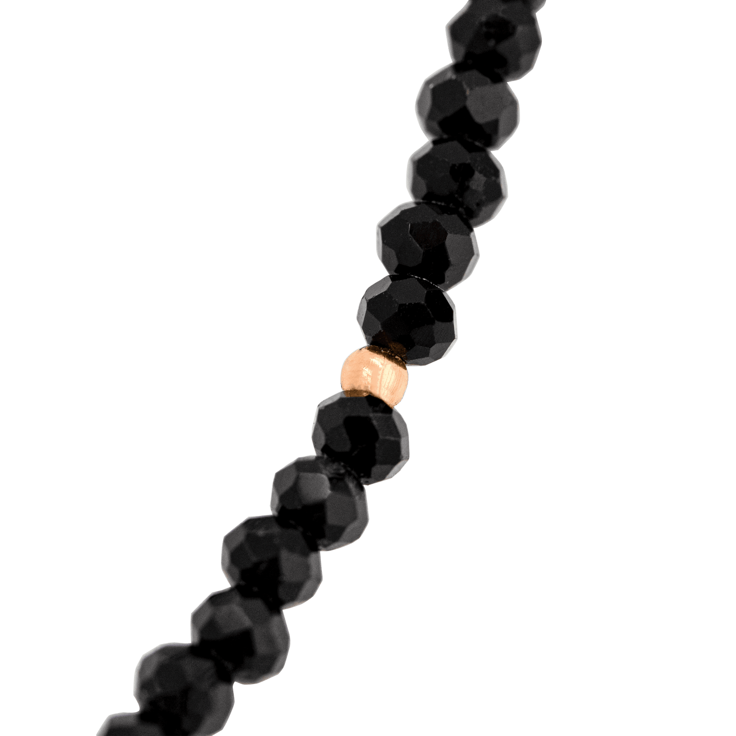Black Beauty Choker Rose Gold