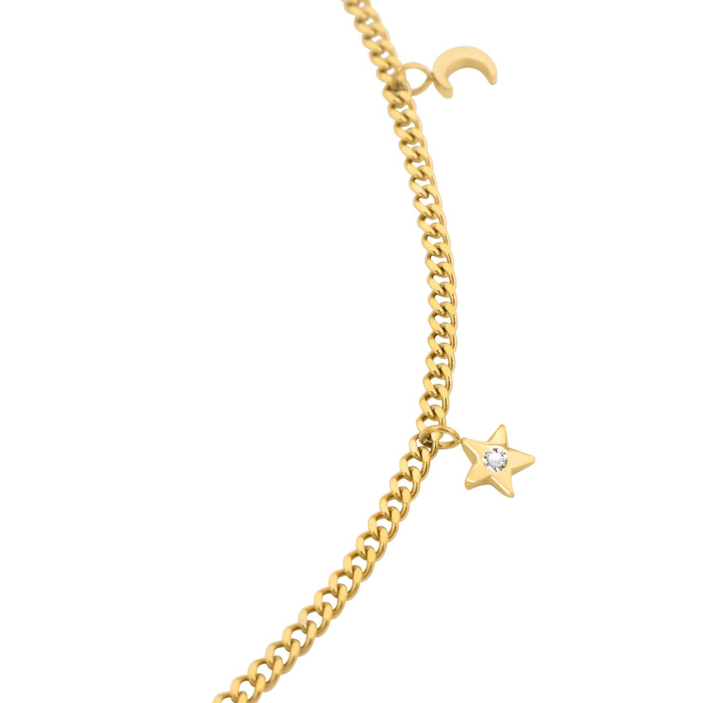 Midnight Necklace Gold