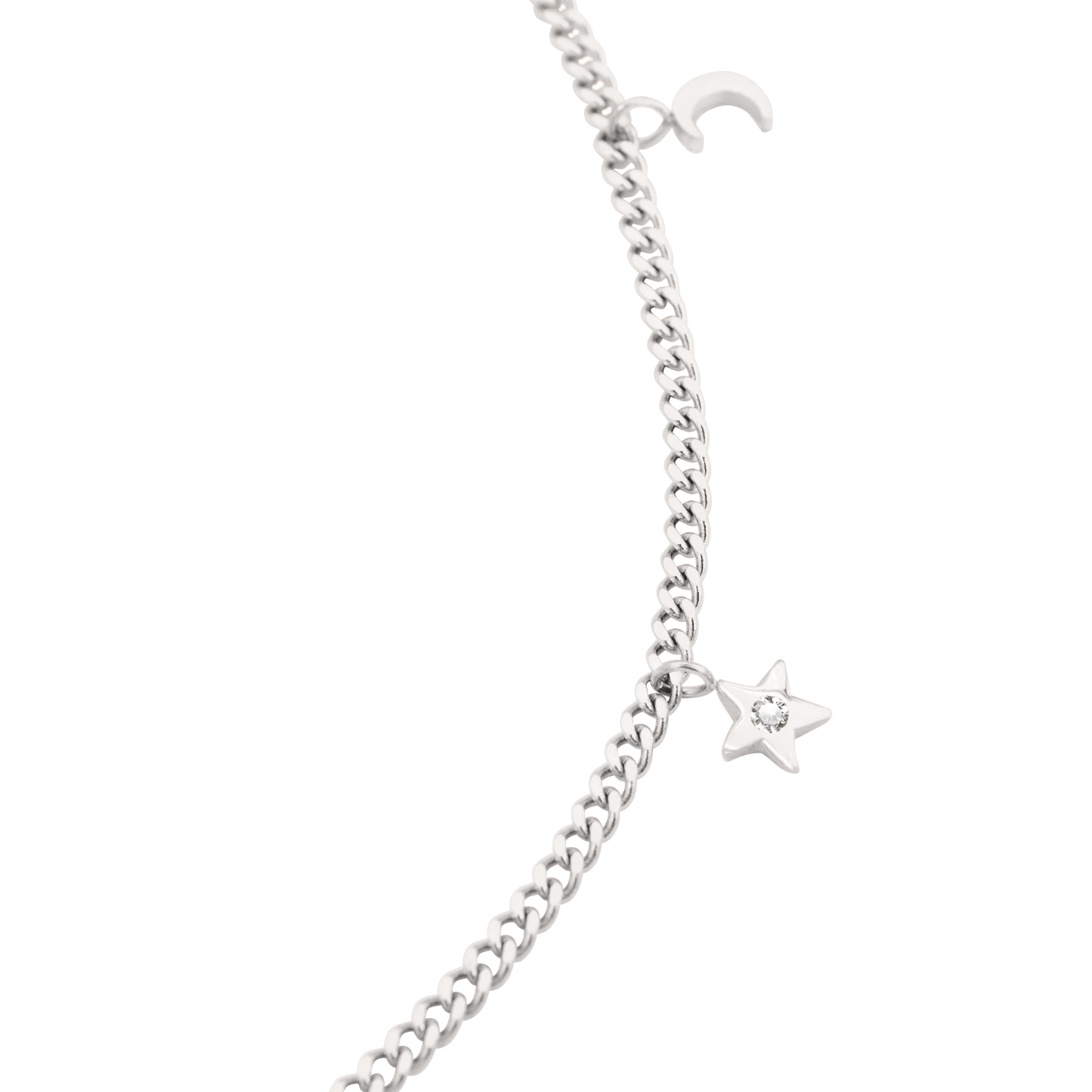 Midnight Necklace Silver