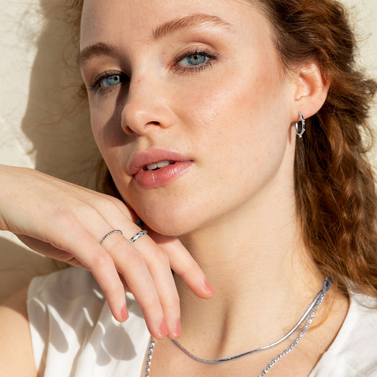Dottie Hoops Silver