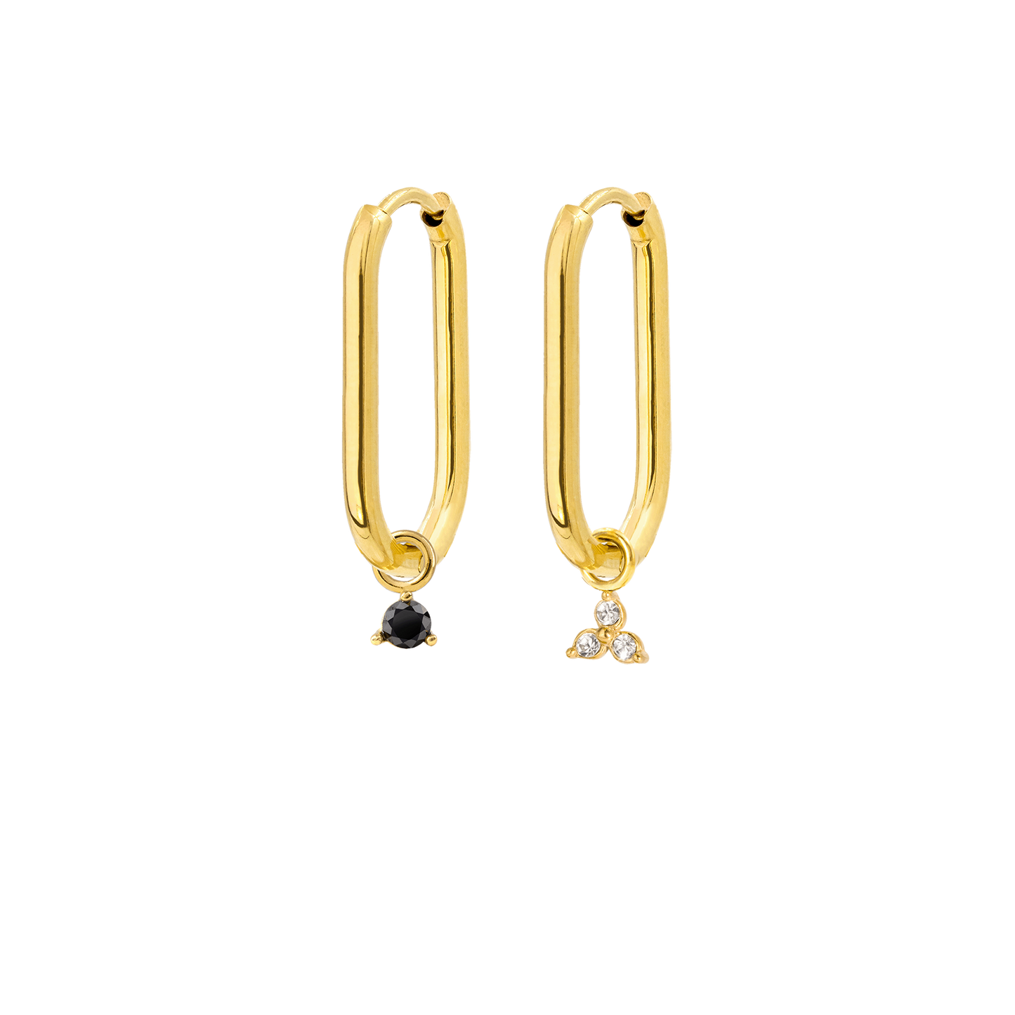 Oval Hoop Set Small