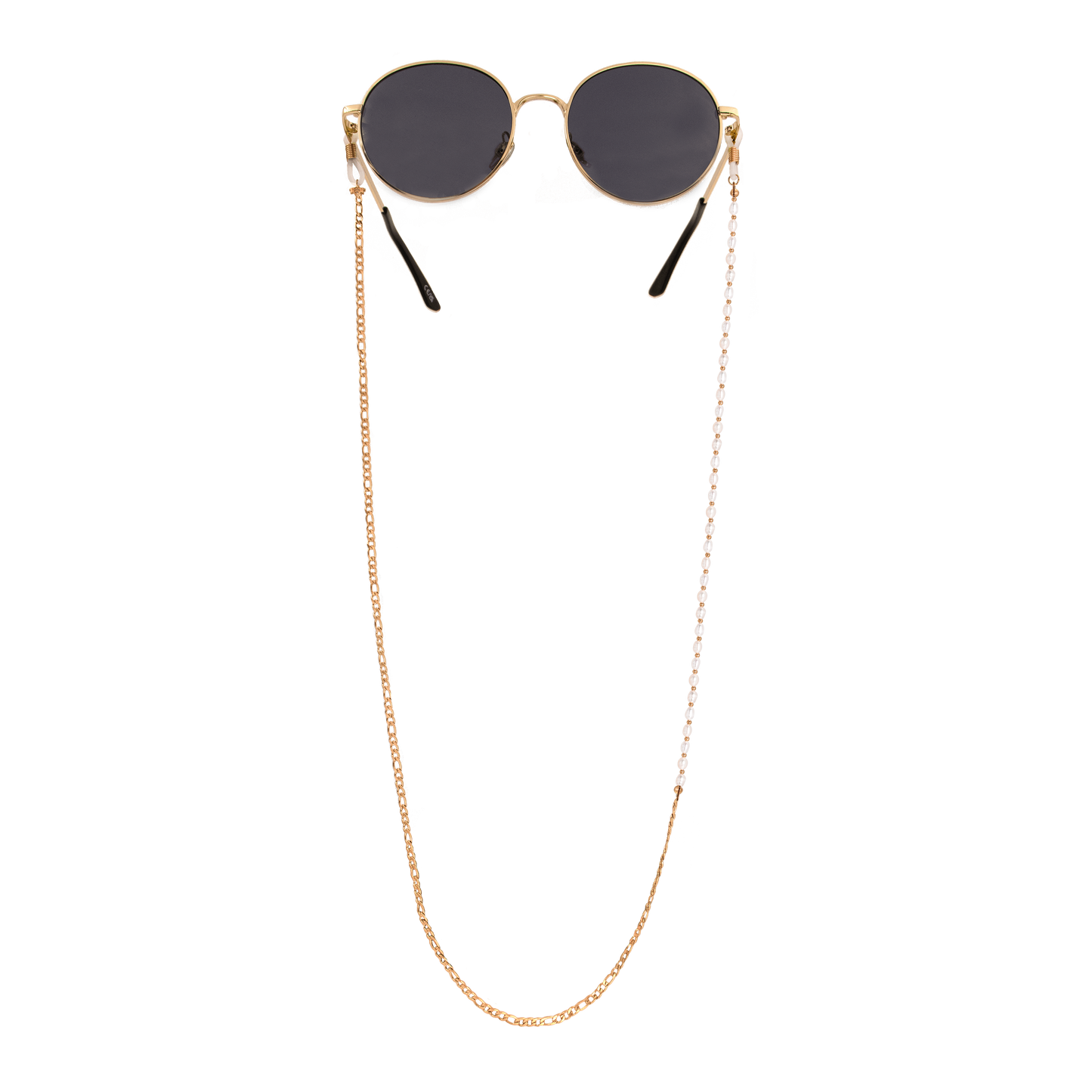 Pearly Sunglasses Chain Rose Gold