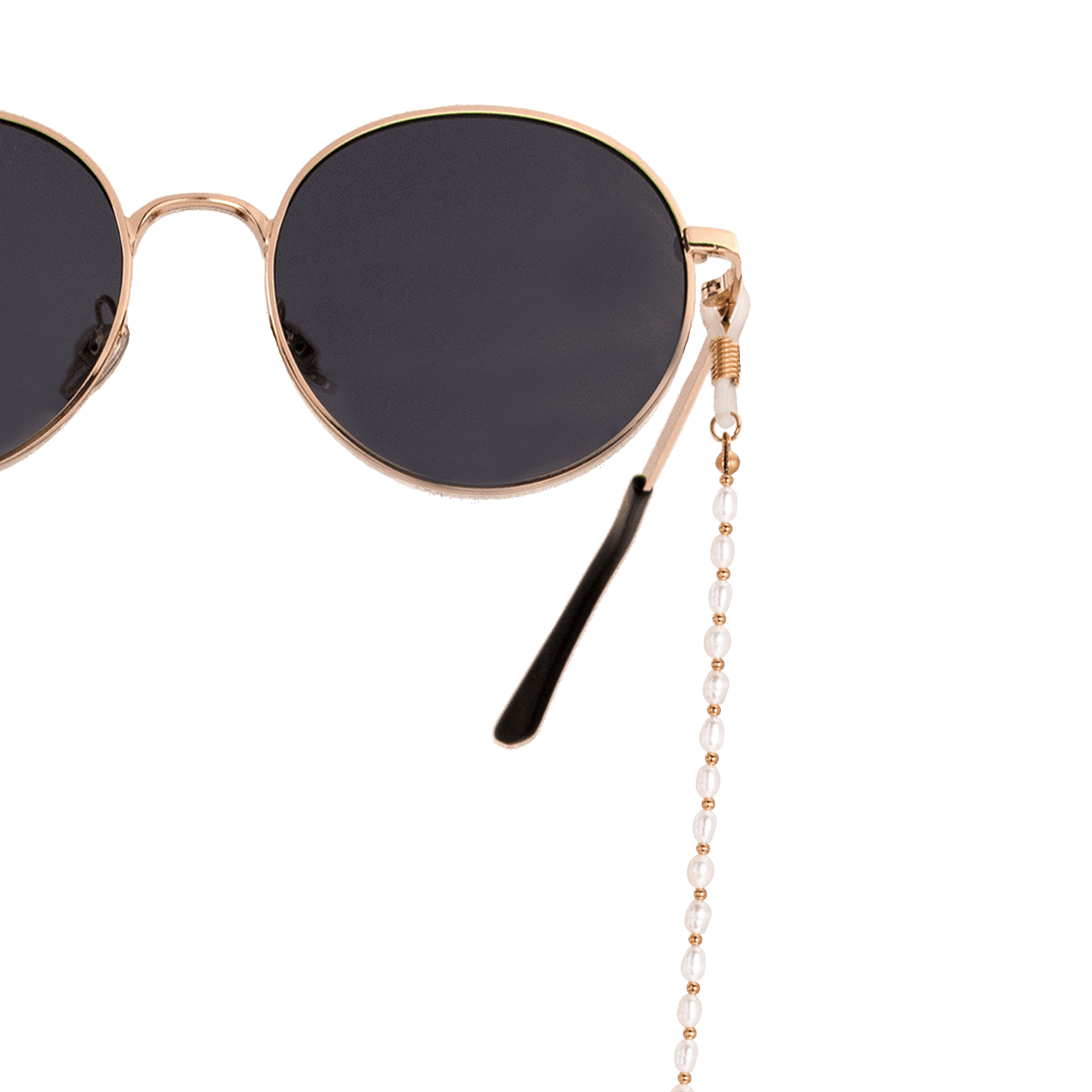 Pearly Sunglasses Chain Rose Gold