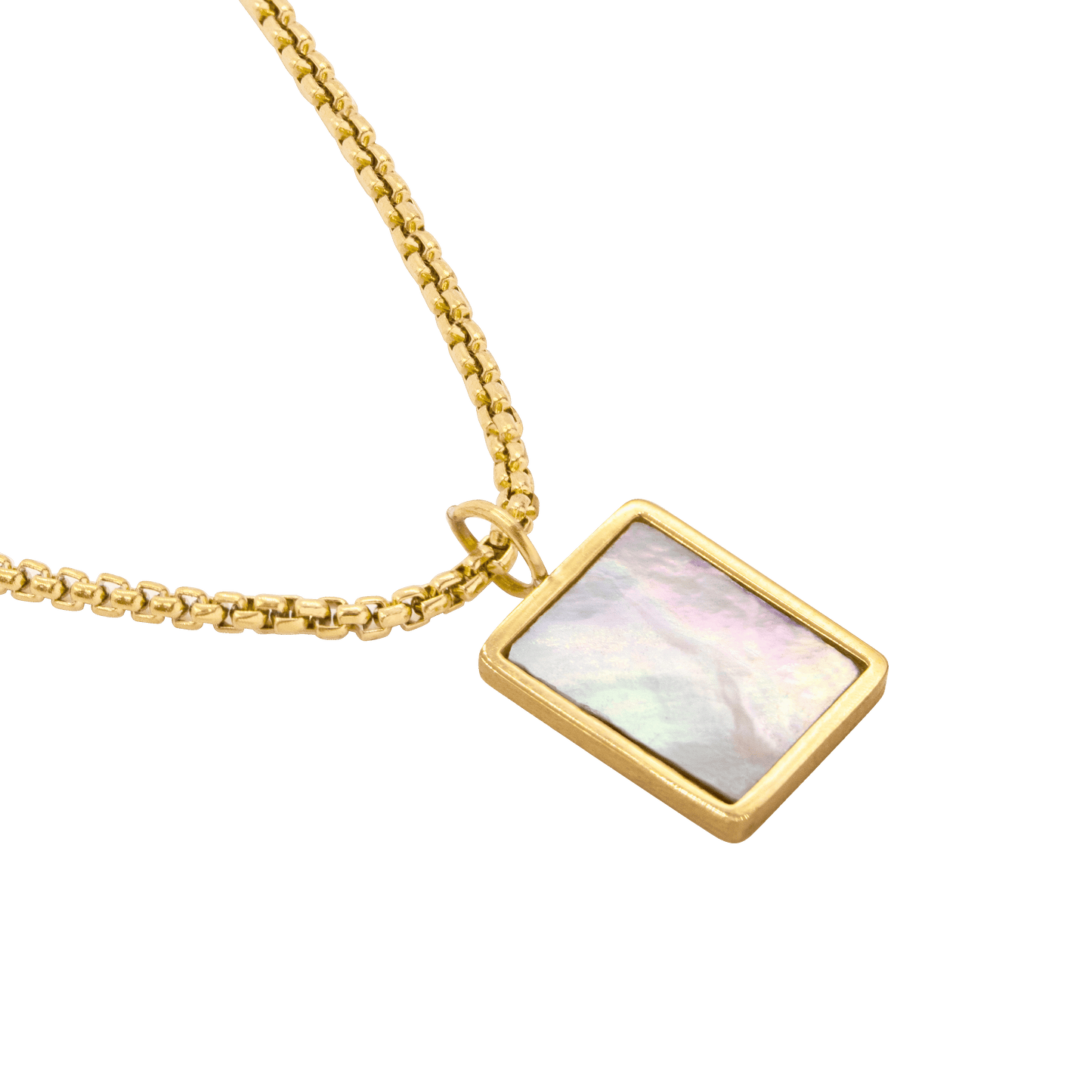 Shimmering Reflection Necklace Gold
