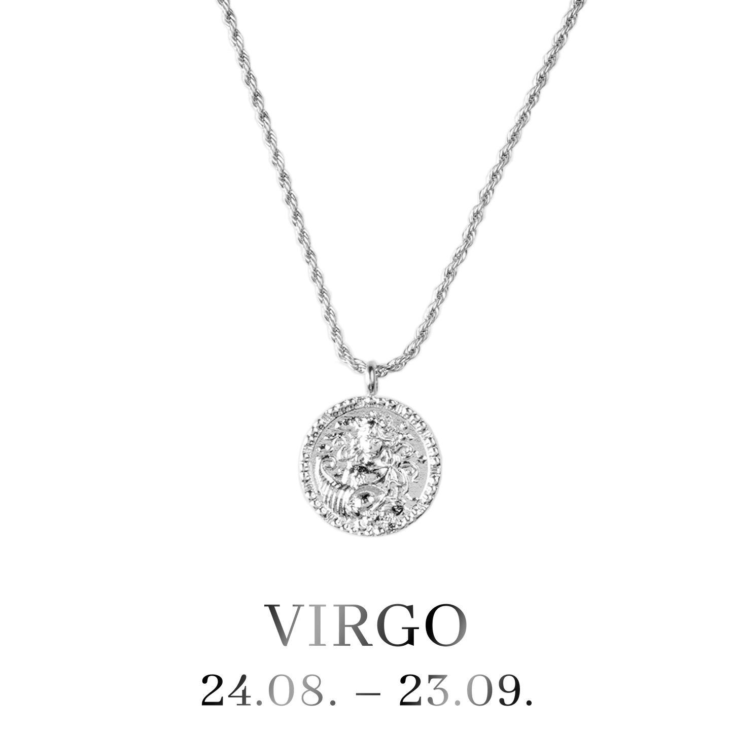 Virgo Necklace Silver