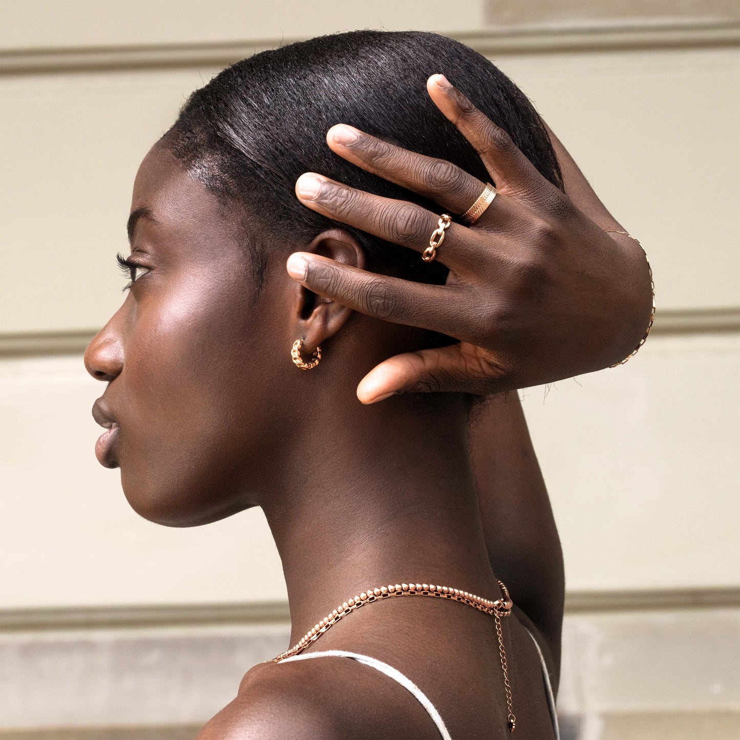 Lou Ring Rose Gold