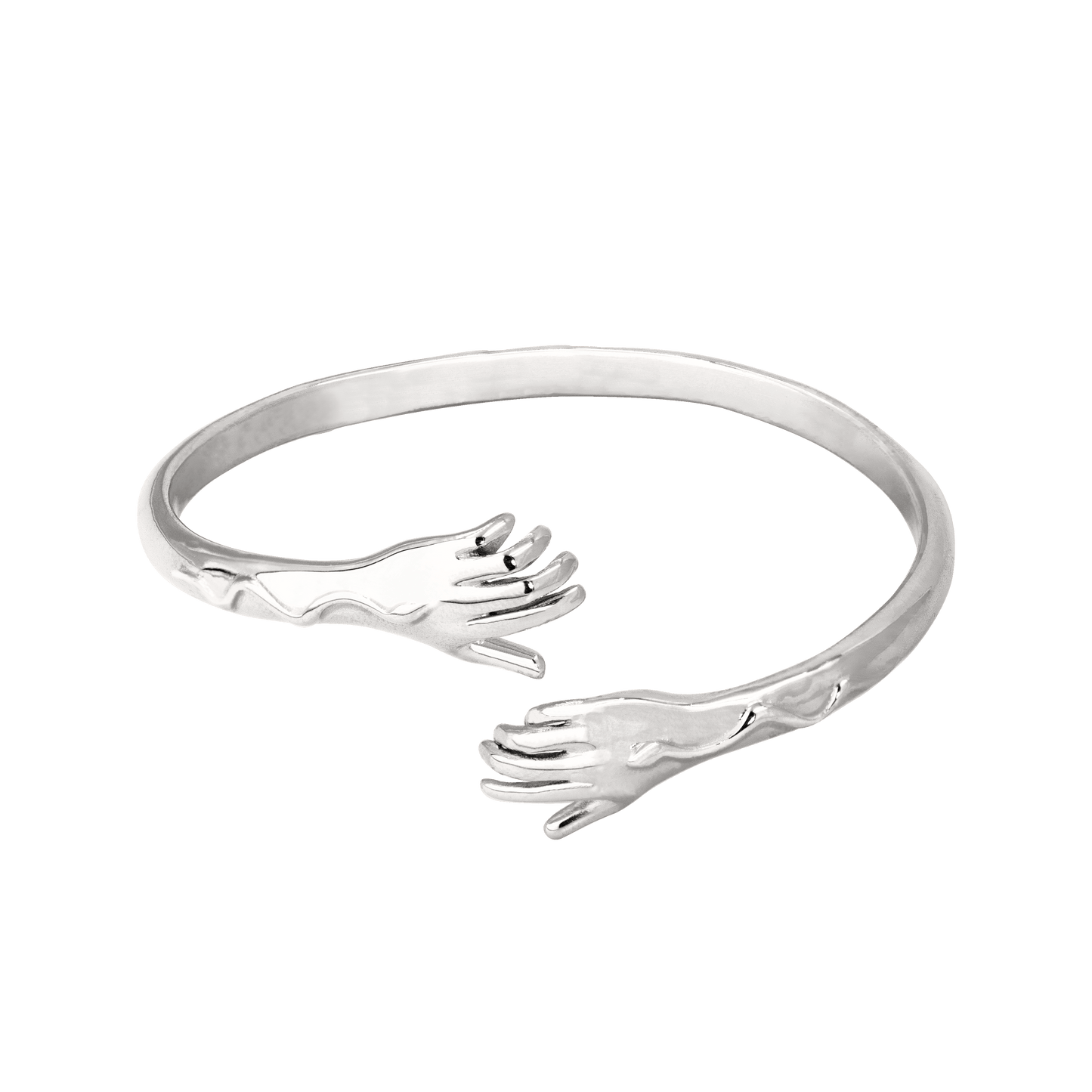 Love Lisa Hug Bangle Silver