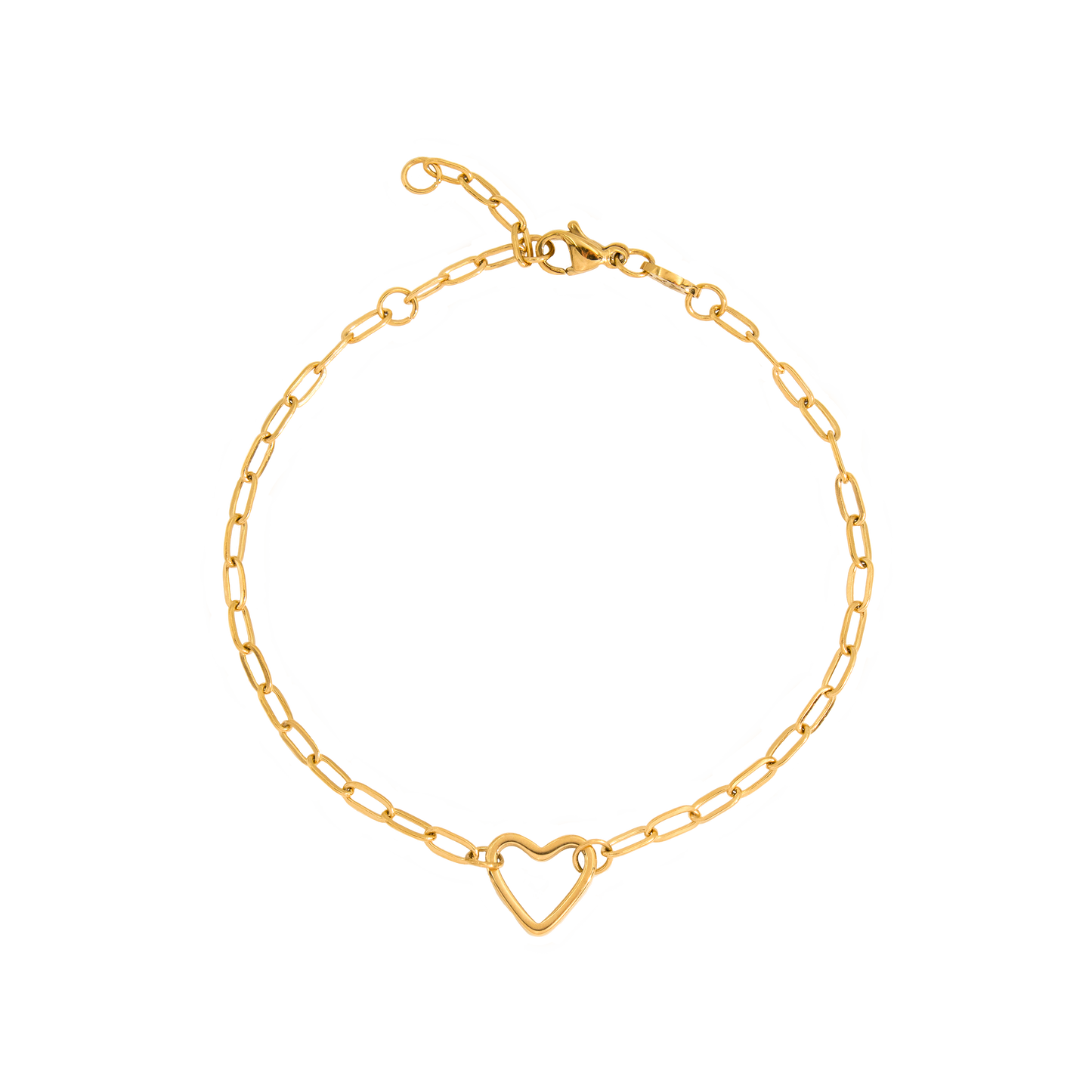 Loving Heart Bracelet Gold
