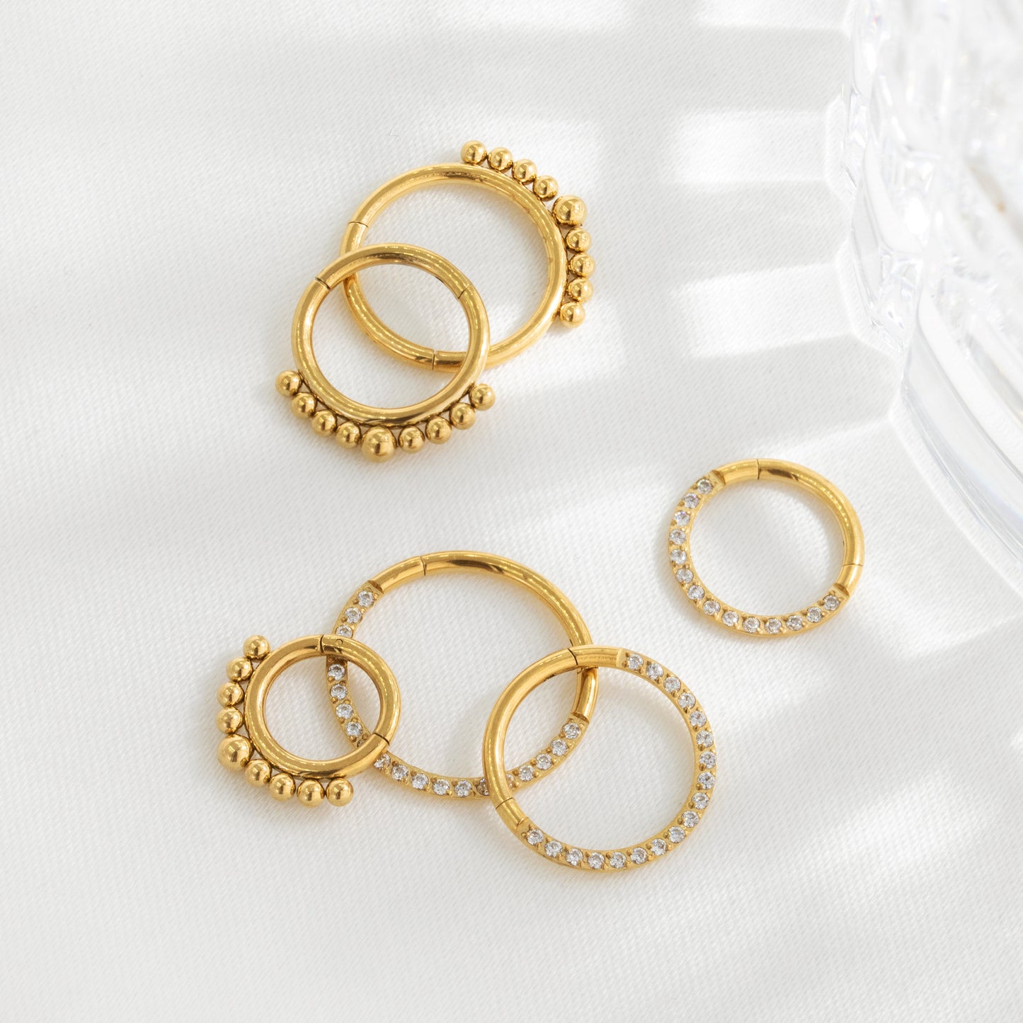 Boho Click Piercing Silver