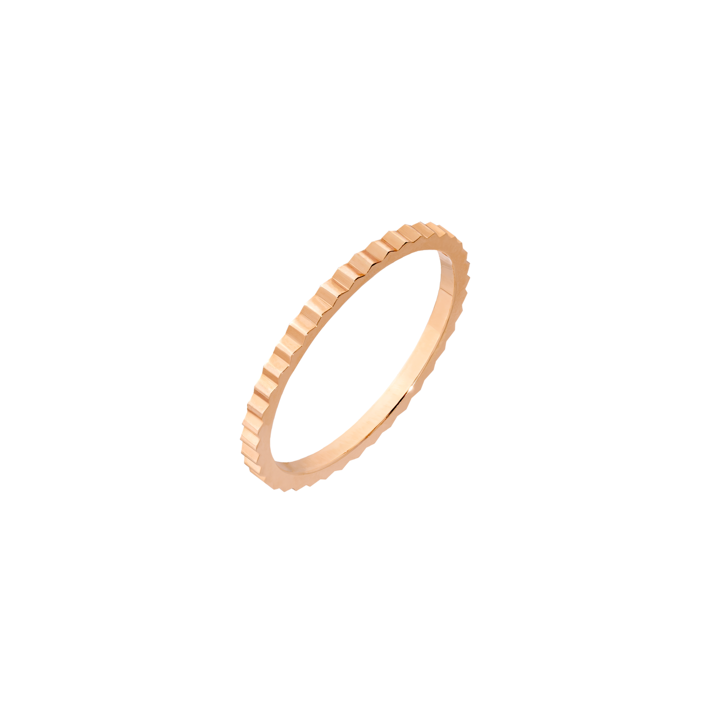 Bar of Gold Ring Rose Gold