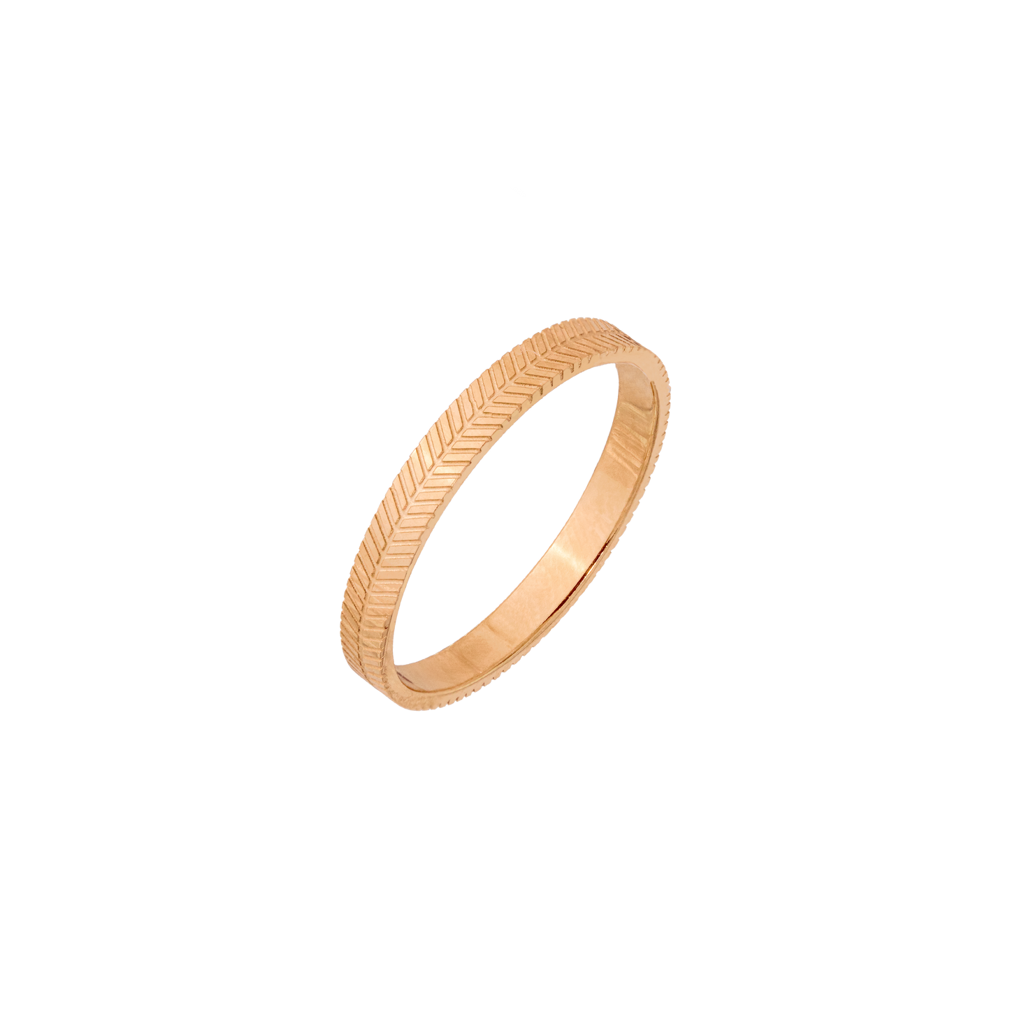 Slim Arrow Ring Rose Gold