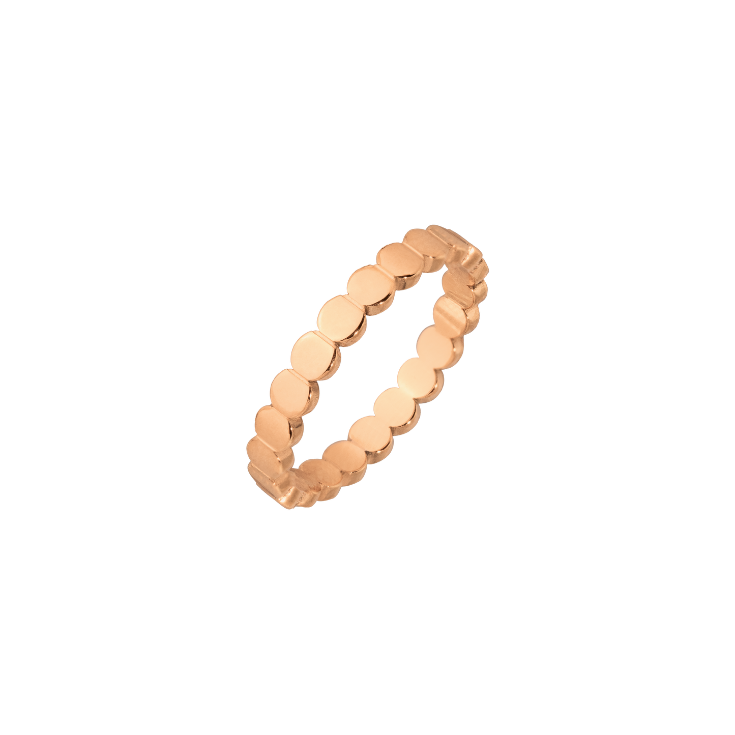 Small Circles Ring Rose Gold