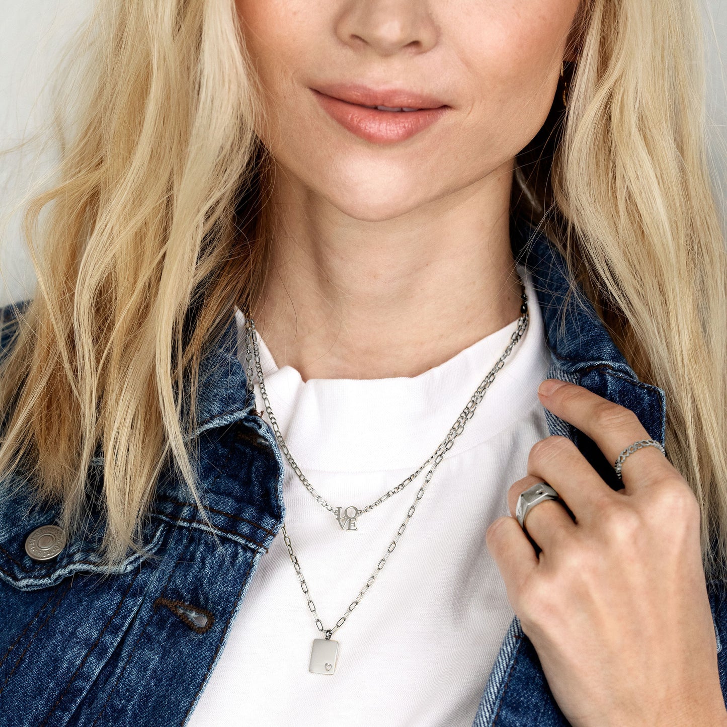 Little Lover Necklace Silver