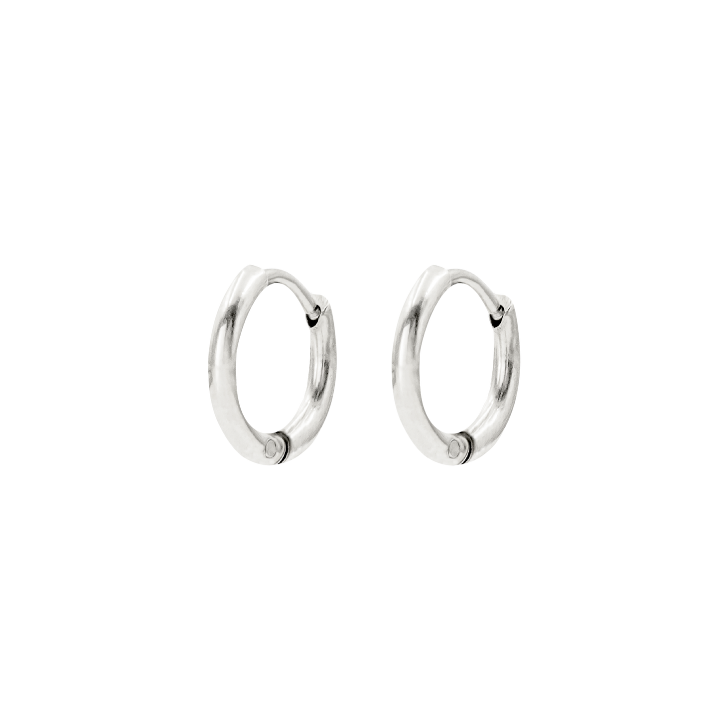 Slim Hoops Baby Silver