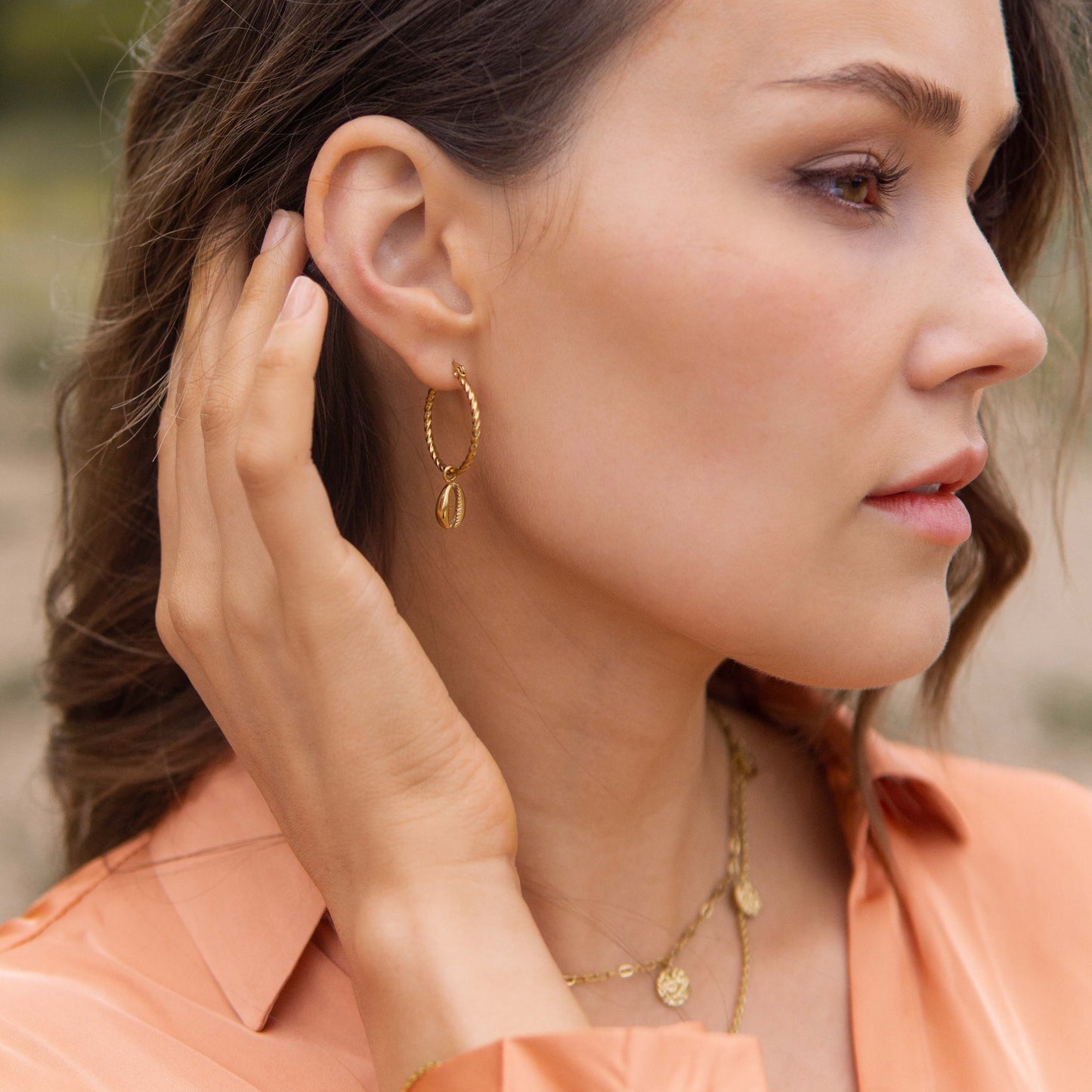 Paloma Hoops Large