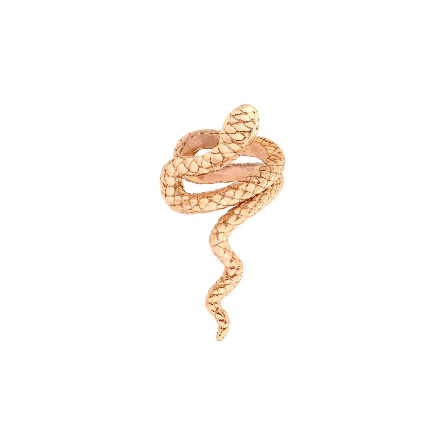 Lola Canny Cobra Ear Cuff Rose Gold