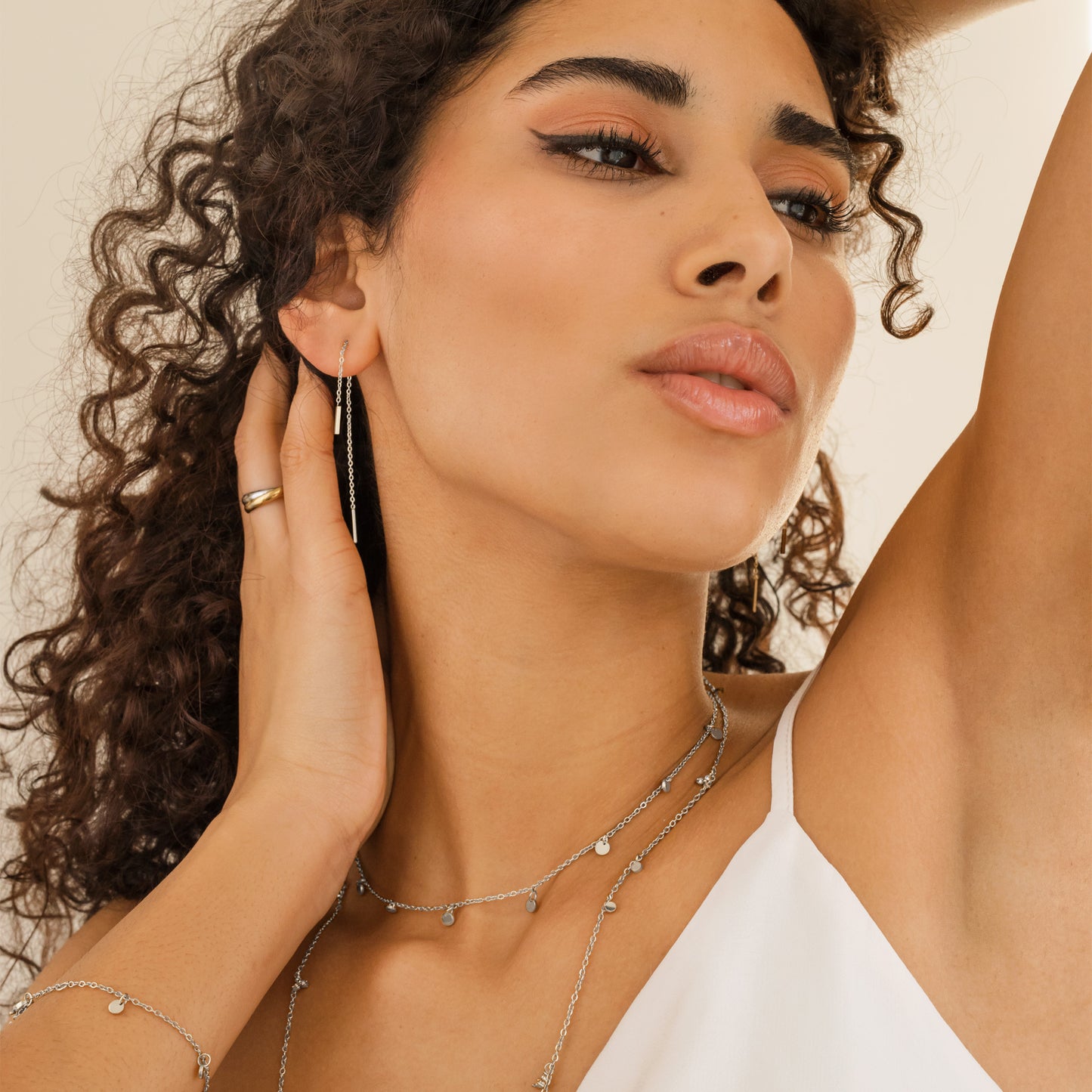 Raro Earrings Small Silver