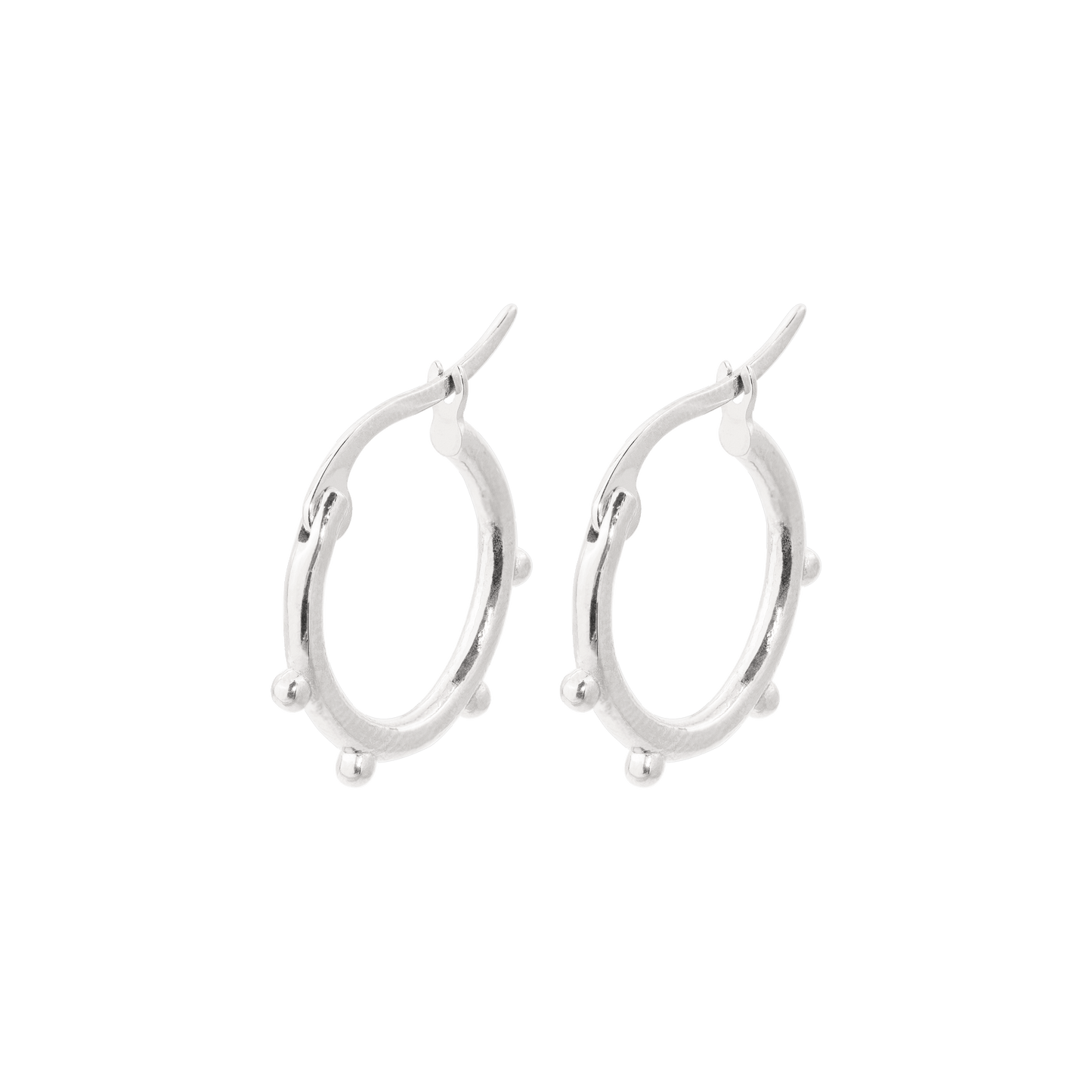 Dottie Hoops Silver