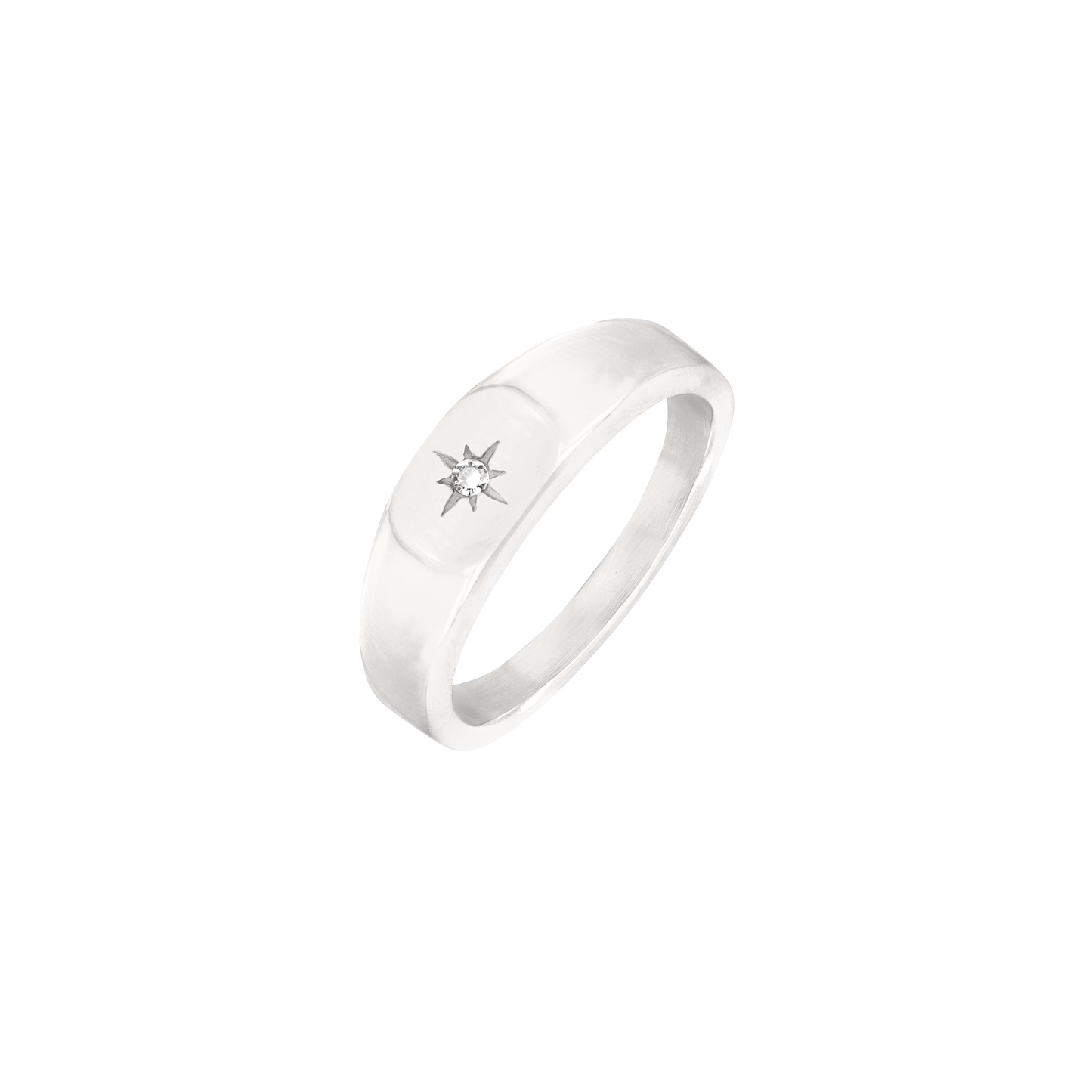 Shiny Conny Ring Silver