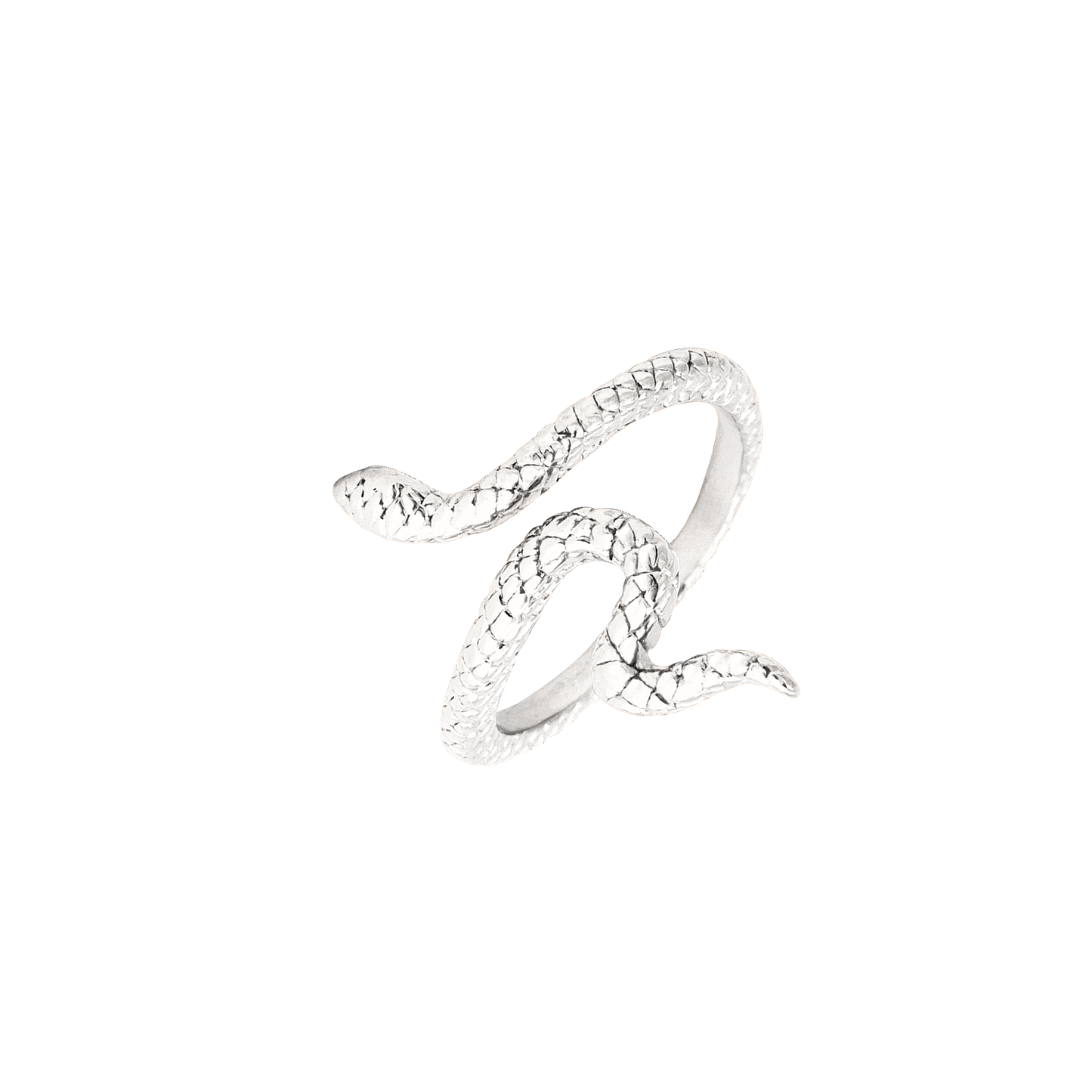 Lola Selflove Snake Ring Silver