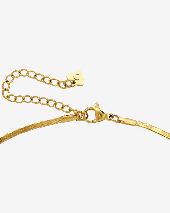 Sweet Bow Necklace gold