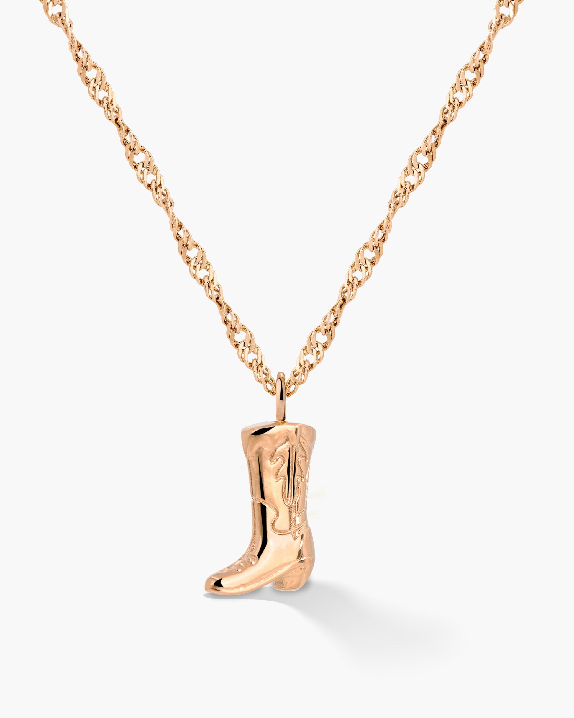 Howdy Necklace Rose Gold