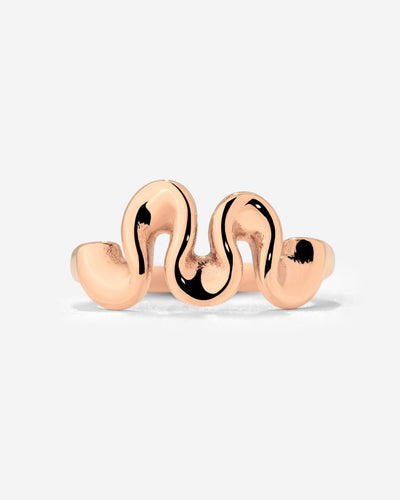 Swirl Ring Rose Gold