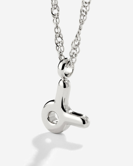 Taurus Bubble Necklace Silver