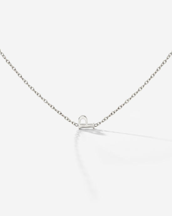 Tiny Letter Necklace