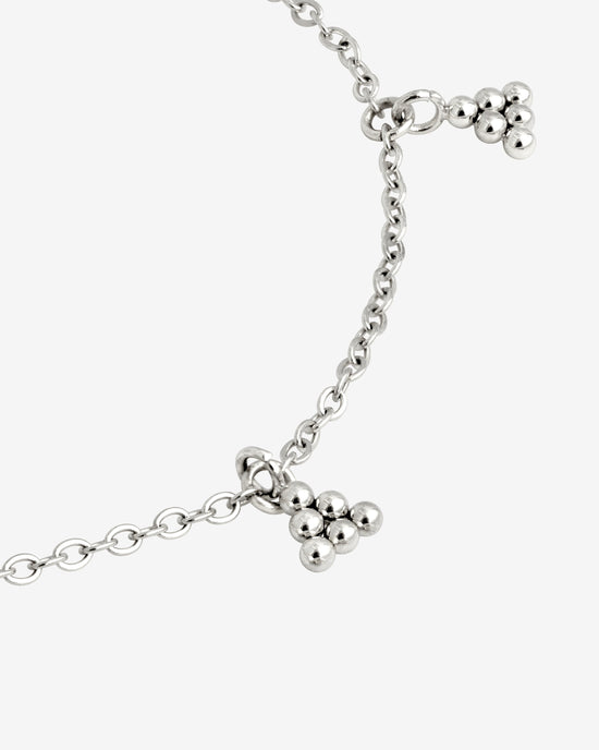 Tiny Beads Bracelet Silver