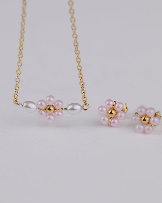 Pretty Pink Daisy Bundle Rose Gold