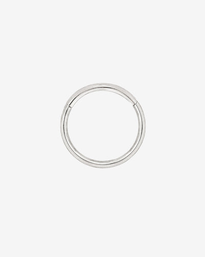 Basic Click Piercing Ring Silver