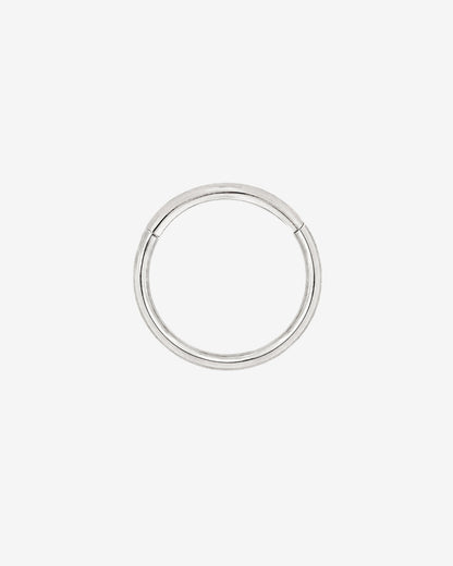 Basic Click Piercing Ring Silver