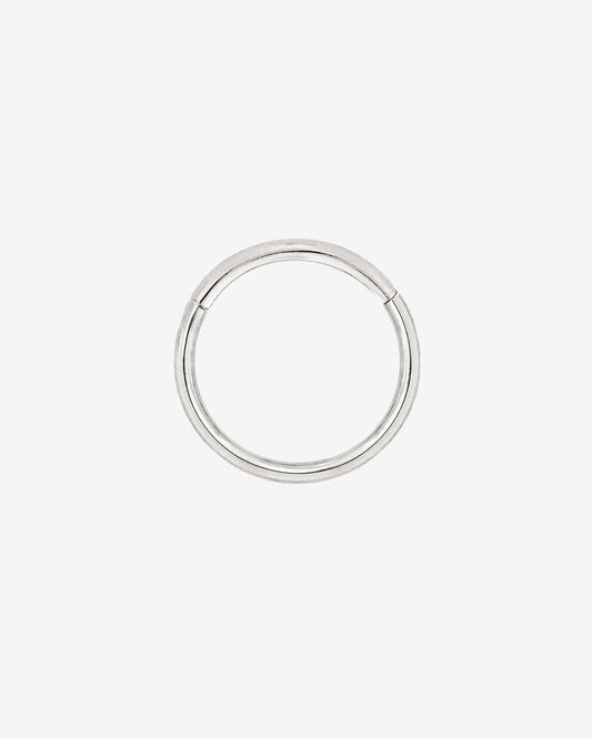 Basic Click Piercing Ring Silver