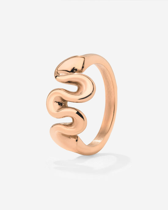 Swirl Ring Rose Gold