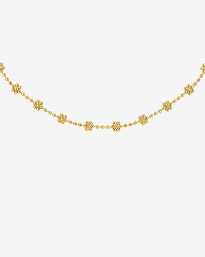Blooming Choker Gold