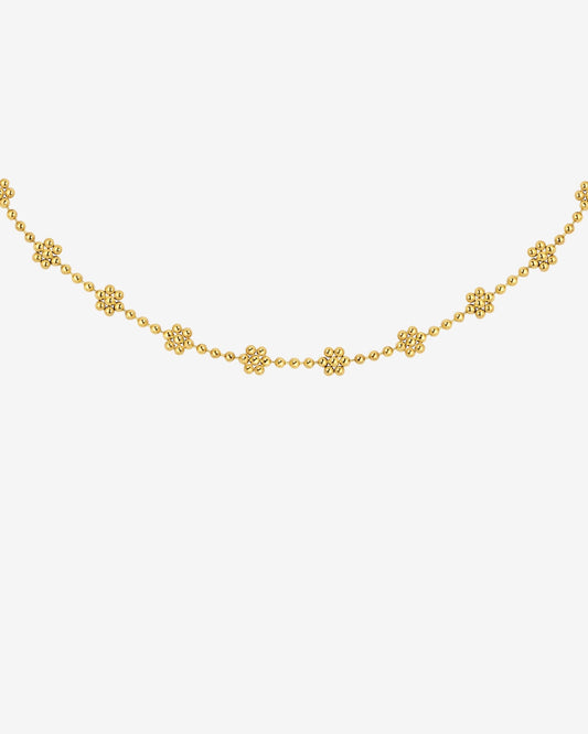 Blooming Choker Gold