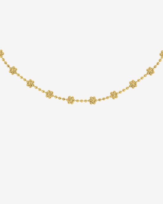Blooming Choker Gold