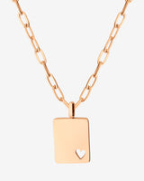 Little Lover Necklace Rose Gold