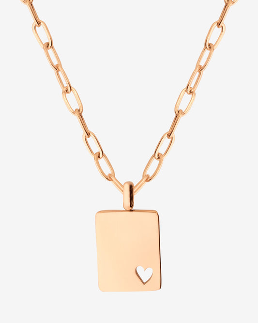 Little Lover Necklace Rose Gold