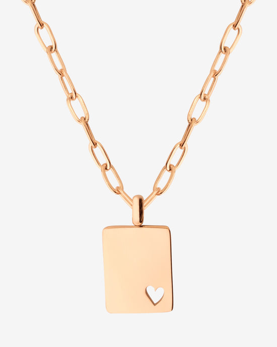 Little Lover Necklace Rose Gold