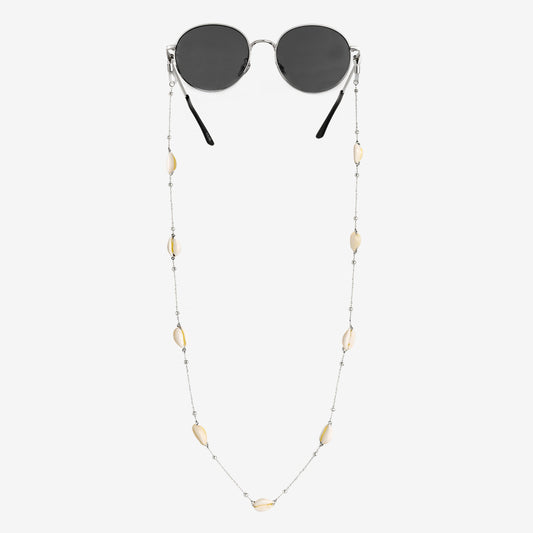 Beach Babe Sunglasses Chain Silver