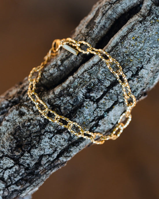Fantasy Chain Bracelet Rose Gold