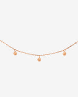 Swirl'n Choker Rose Gold